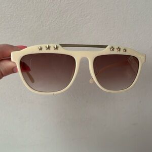 Free People Gold Star Sunglasses